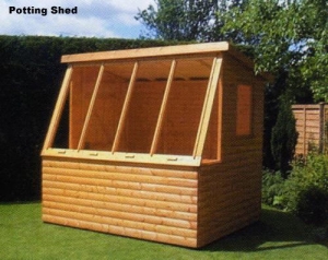 Timber PL Potter Sheds